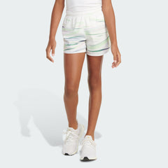 Kids' AEROREADY Elastic Waistband Sublimated No Side-Seam Shorts