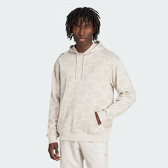 Men's Monogram All Over Print Loose Hoodie