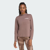 Women's Terrex Multi Climacool Hooded Long Sleeve Top