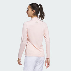 Women's Beyond Two-Tone Mesh Mock Shirt