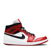 Air Jordan1 Mid Chicago White Heel (New)