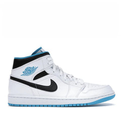 Air Jordan1 Mid White Laser Blue