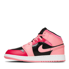 Air Jordan1 Mid Coral Chalk Gs (New)