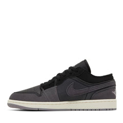 Air Jordan1 Low Se Craft Inside Out Phantom Black