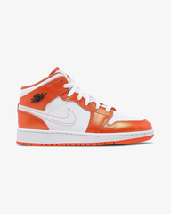 Air Jordan1 Mid Se Gs Electro Orange