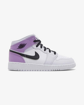 Air Jordan1 Mid Barely Grape Gs