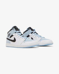 Air Jordan1 Mid Se White Ice Blue 2023