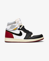 X Union La Air Jordan1 High Retro Black Toe