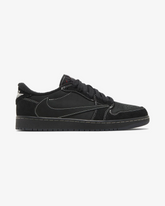 X Travis Scott Air Jordan1 Retro Low Black Phantom