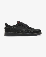 X Travis Scott Air Jordan1 Retro Low Black Phantom