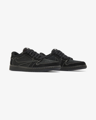 X Travis Scott Air Jordan1 Retro Low Black Phantom