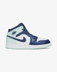 Air Jordan1 Mid Blue Mint Gs