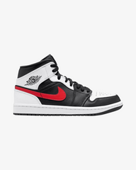 Air Jordan1 Mid Black Chile Red Gs