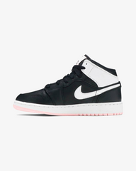 Air Jordan1 Mid Arctic Punch Pink Black Gs