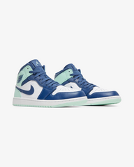 Air Jordan1 Mid Blue Mint