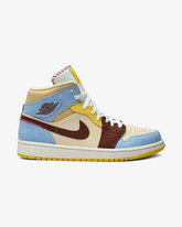 Air Jordan1 Mid Se Fearless Maison Chateau Rogue