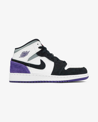 Air Jordan1 Mid Gs Se Varsity Union Purple
