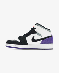 Air Jordan1 Mid Gs Se Varsity Union Purple