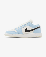 Air Jordan1 Low Ice Blue Black Gs