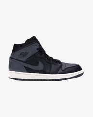 Air Jordan1 Mid Black Dark Grey