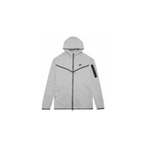 Sportswear Tech Fleece Full-Zip Hoodie 'Heather Grey/Black' (2020)