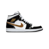 1 Mid 'Patent Black White Gold' (2019)