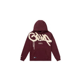 Geedup Handstyle Hoodie 'Maroon/ Cream' (2024)