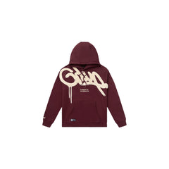 Geedup Handstyle Hoodie 'Maroon/ Cream' (2024)