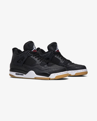 Air Jordan4 Retro Black Gum Laser