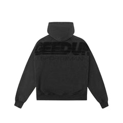 Geedup Sportsman Hoodie 'Vintage Washed Black' (2024)