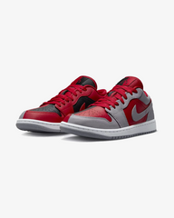 Air Jordan1 Low Wmns Homage Split Gym Red Cement Grey