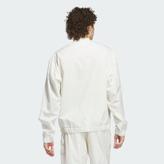 Men's Woven Pullover Crew Sweatshirt