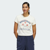 Women's Archive Graphic Slim Volleyball Tee