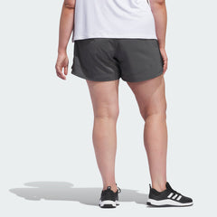 Women's Pacer 3-Stripes Woven Shorts (Plus Size)