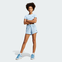 Kids' Ribbed Crop Tee Kids