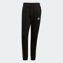 Men's Essentials French Terry Tapered-Cuff 3-Stripes Pants