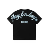 Geedup PFK Script T-Shirt 'Black/ Blue' (2025)