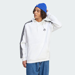 Men's Essentials Fleece 3-Stripes Hoodie