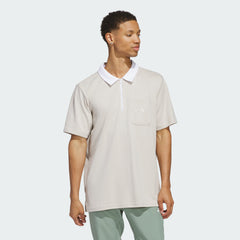 Men's Quarter Zip Polo Shirt