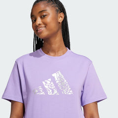 Women's Tech Metallic Graphic Tee