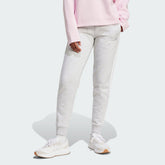 Women's Essentials 3-Stripes Fleece Slim Pants