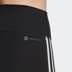 Women's Training 3 Stripes High Waisted Short Leggings