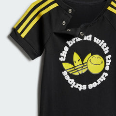Kids' Originals x Smiley World 3 Stripes Bodysuit Kids