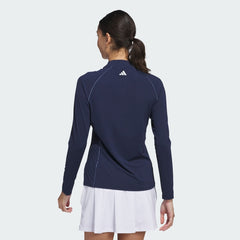 Women's Ultimate365 Solid Quarter-Zip Mock Polo Shirt