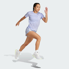 Women's Own the Run CLIMACOOL 3 Stripes Shorts
