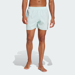 Men's Solid CLX Short-Length Swim Shorts