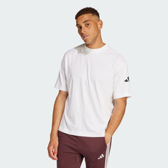 Men's Essentials Loose Fit 3 Bar Logo Tee