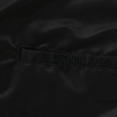 BAPE Logo Nylon Relaxed Fit Shorts 'Black'