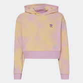 Kids' Graphic Print Crop Hoodie