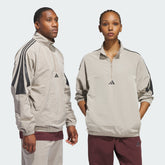 Men's Basketball Woven Half Zip Sweater (Gender Neutral)